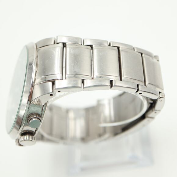 Fossil Mens Oversized Dark Navy Blue Chrono 48mm Watch FS4565 w New Battery - Picture 10 of 11